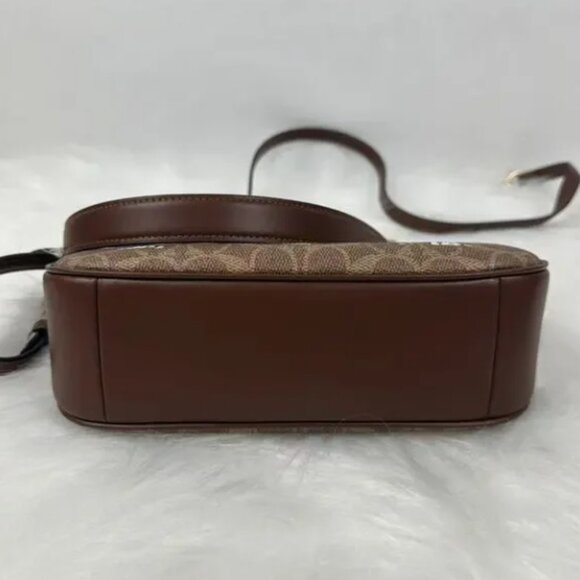 NWT Coach X Peanuts Teri Shoulder Bag In Signature Canvas With Snoopy Print - Picture 12 of 12